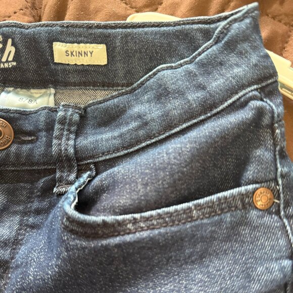 OshKosh B'gosh Kids Blue Wash Skinny-Leg Jeans Size 8/8A - Preloved Excellent - Picture 5 of 7